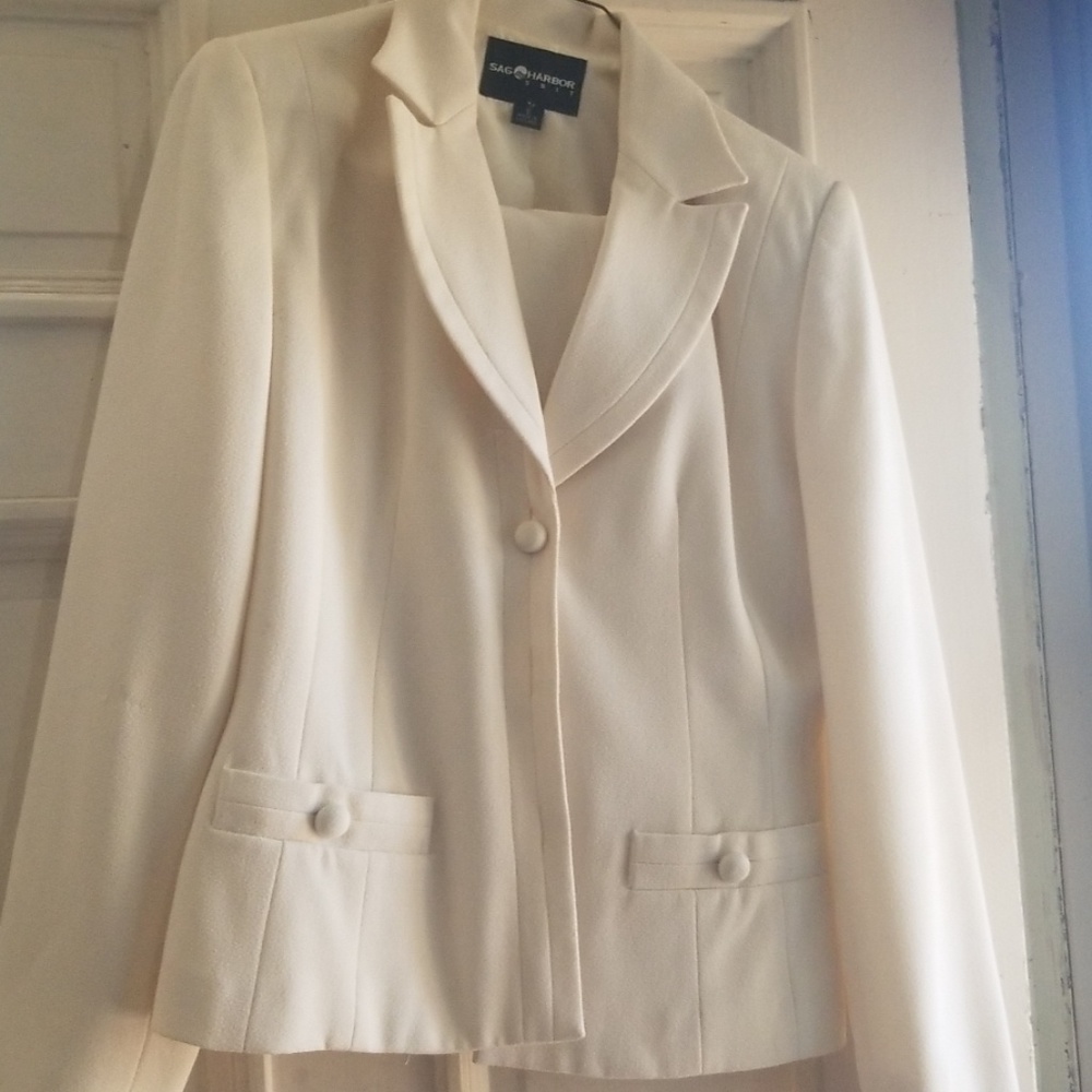 Cream Suit